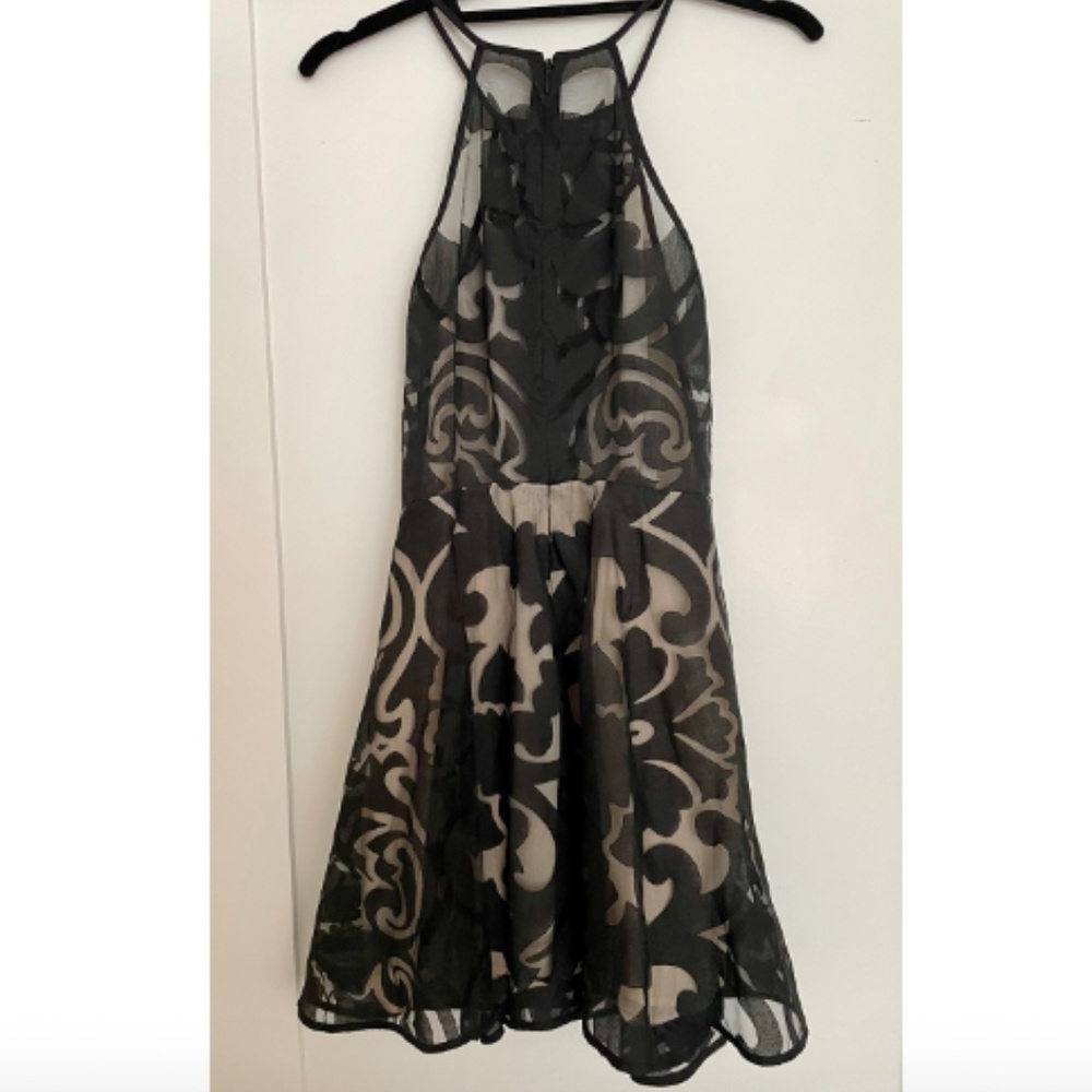 Sheer Cocktail Dress